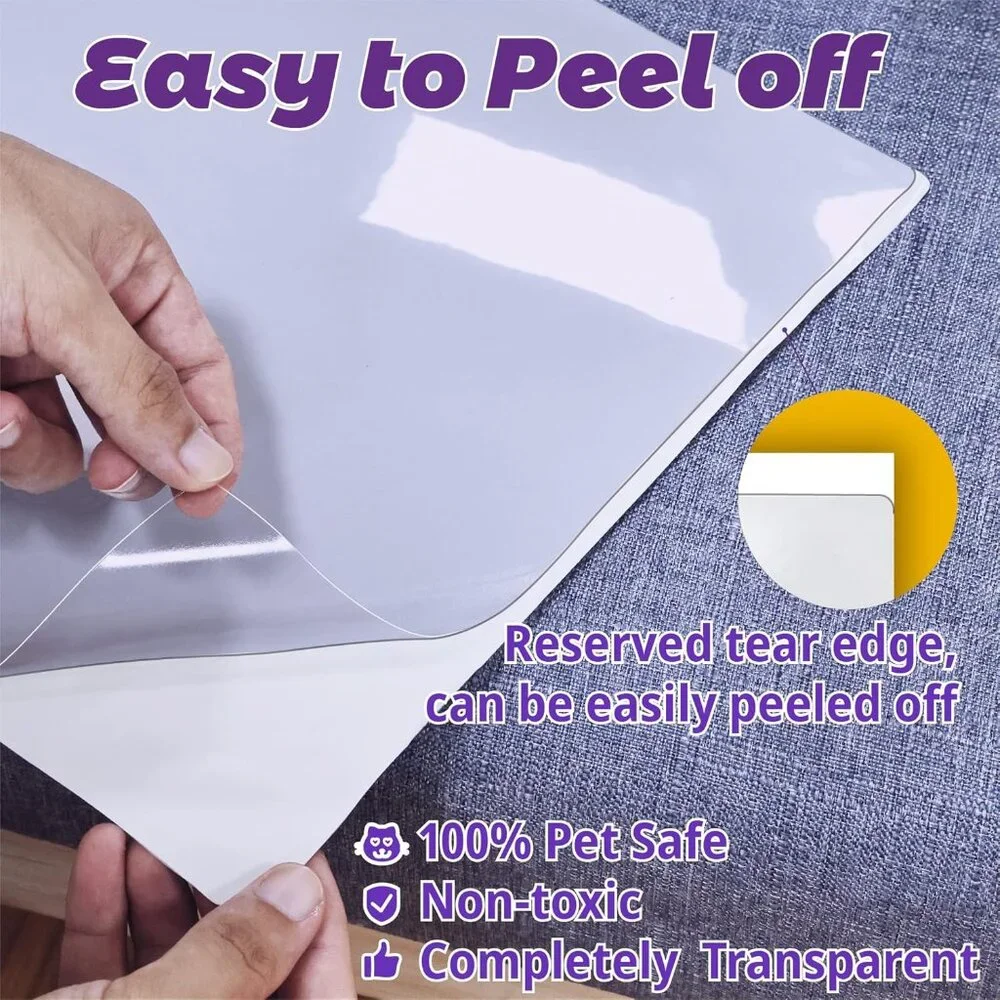 Anti Cat Scratch Furniture Single Side Couch Protector for Cat